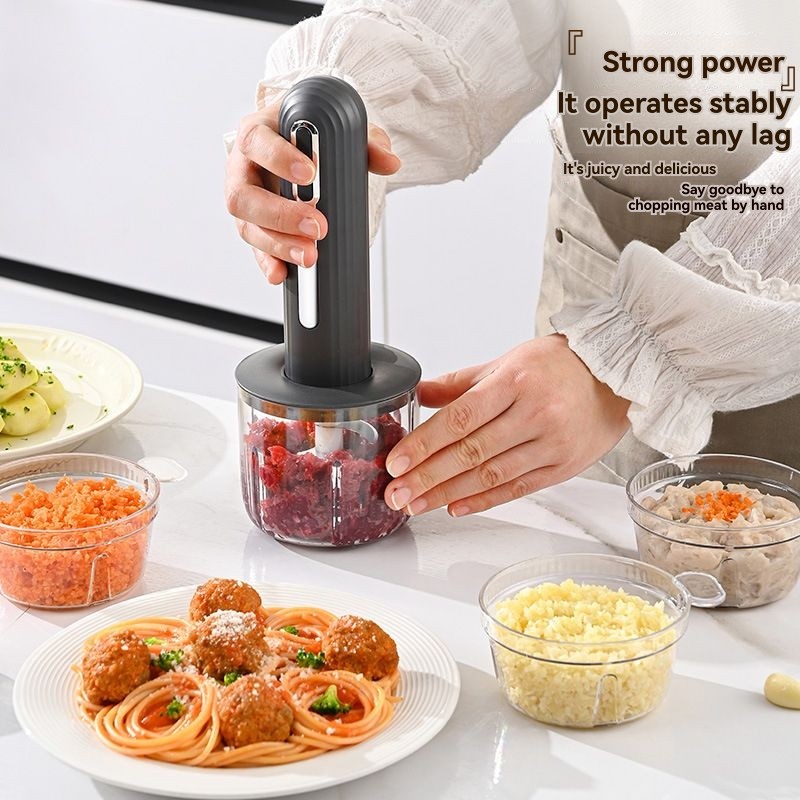 Baby Food Chopper - Портативная электрическая мясорубка B15C, беспроводной, многофункциональный