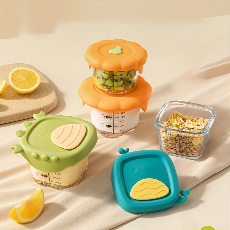 Baby Food Containers Glass - Стеклянный контейнер для детского питания 120/180