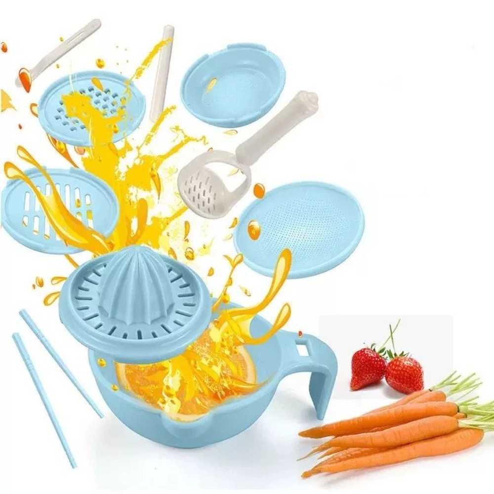 Baby Food Grinder - Сплошная цветная шлифовальная чаша для детского