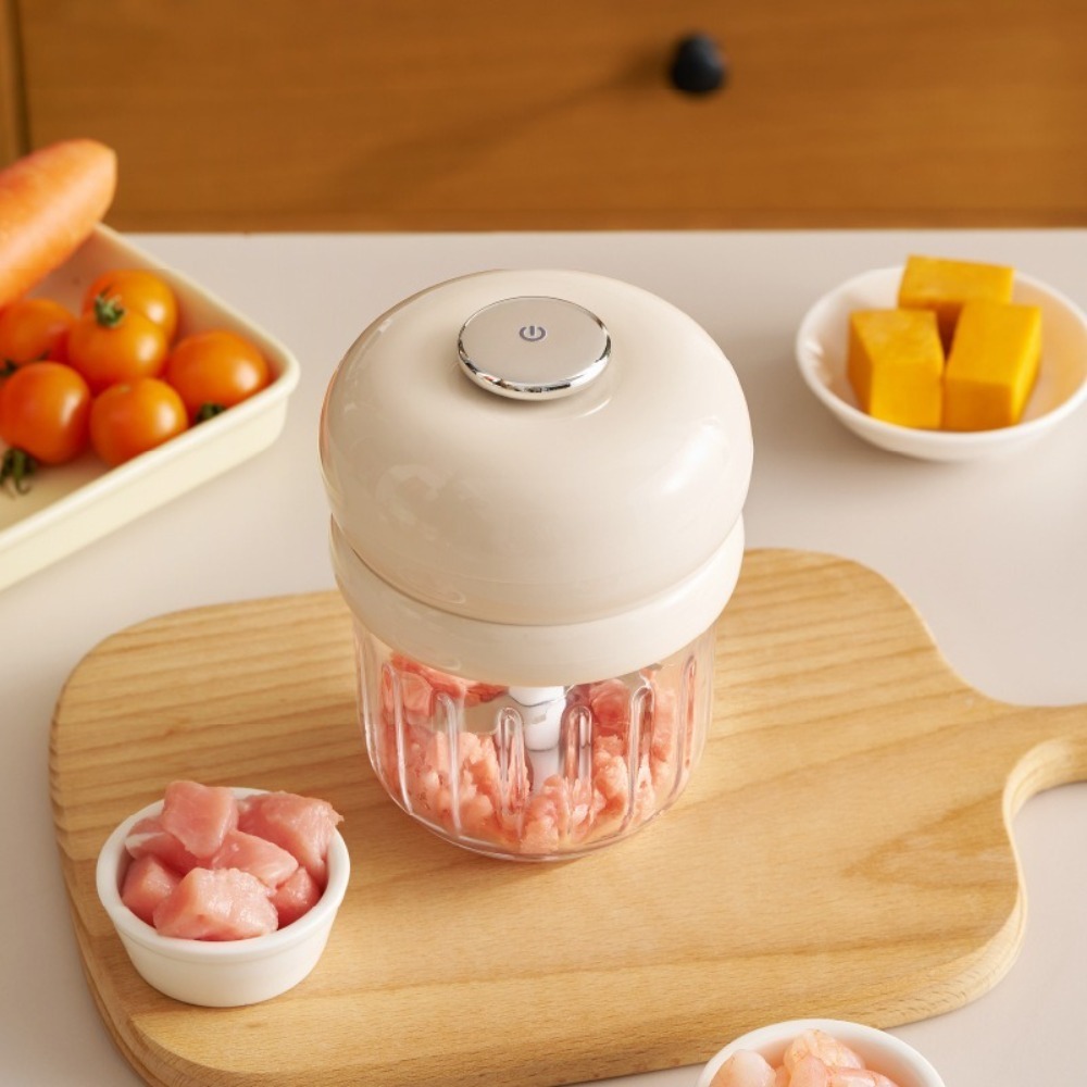 Baby Food Chopper - Электрический измельчитель чеснока 350 мл, беспроводной,