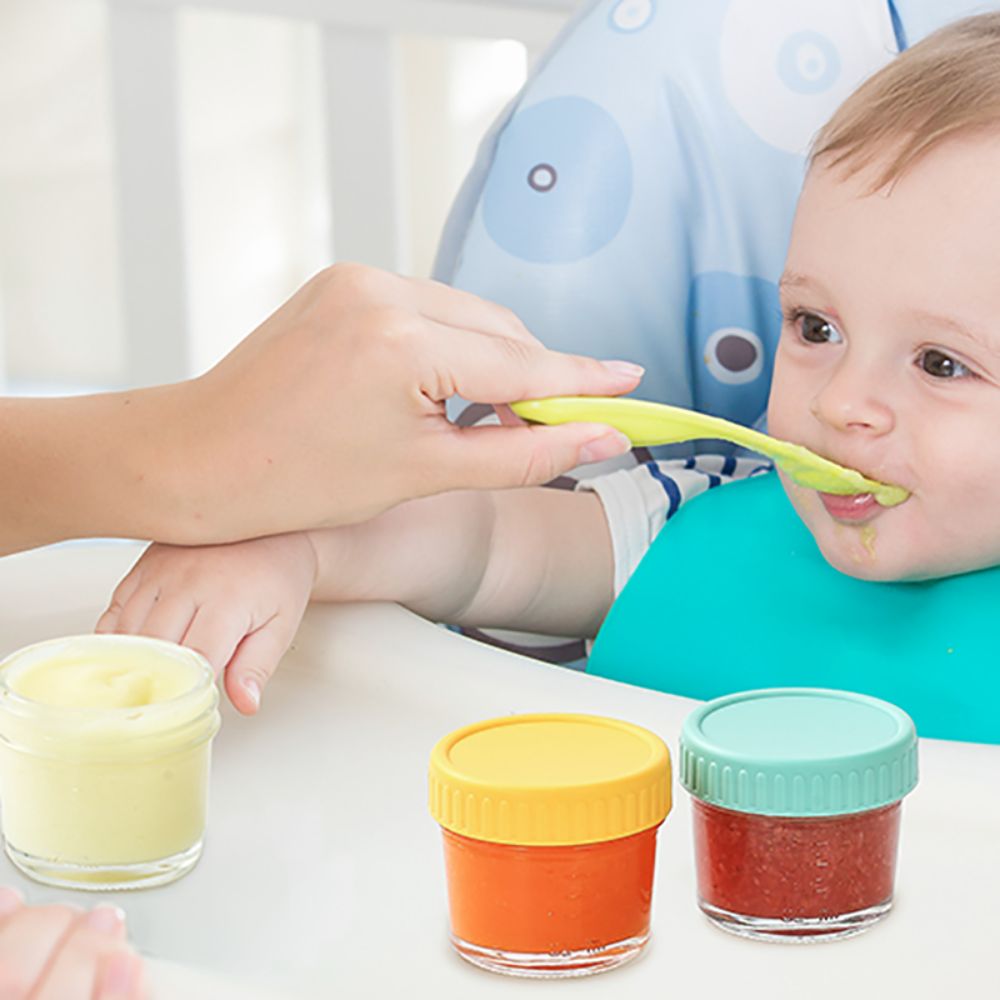 6 шт. стеклянная банка для дет – обзор и цена Baby Food Containers Glass