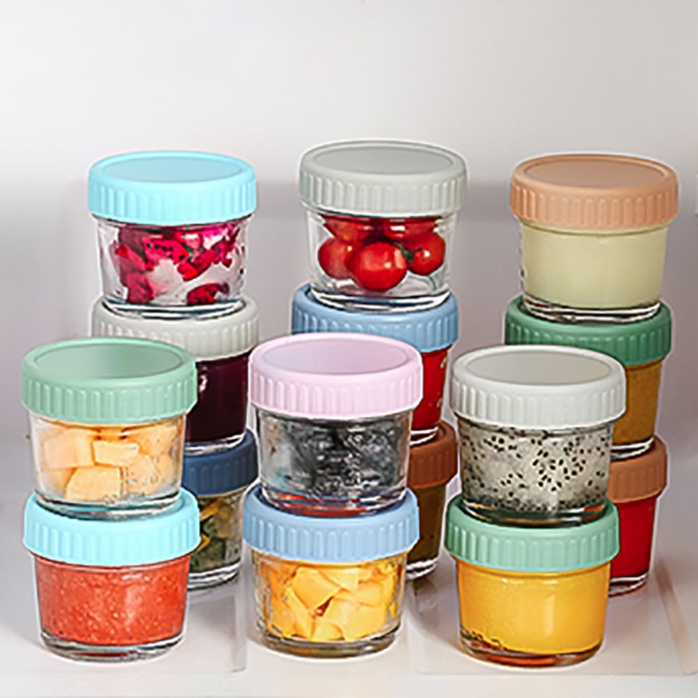 Набор из 6 многоразовых стекля – обзор и цена Baby Food Containers Glass
