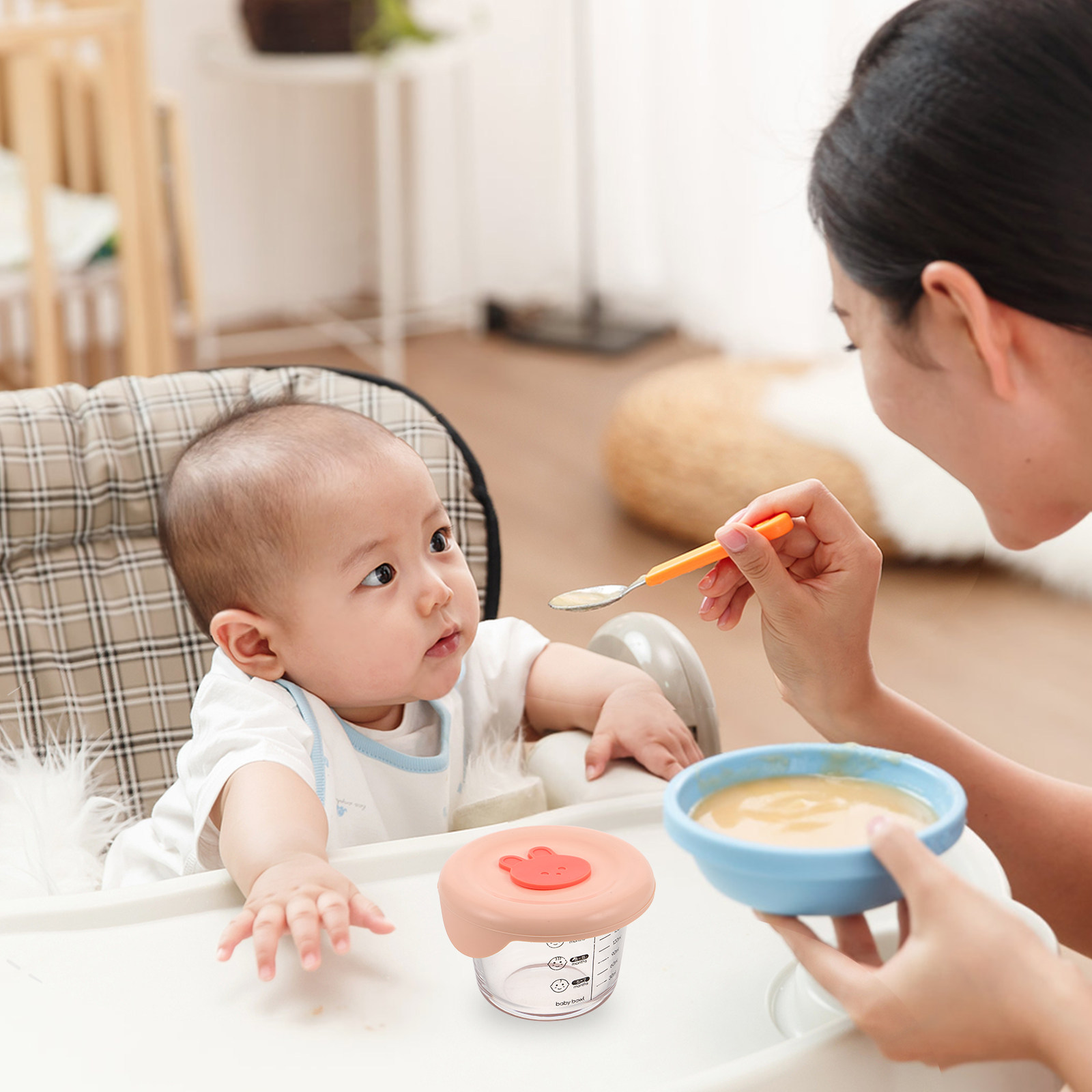 2 шт. стеклянных контейнера дл – обзор и цена Baby Food Containers Glass