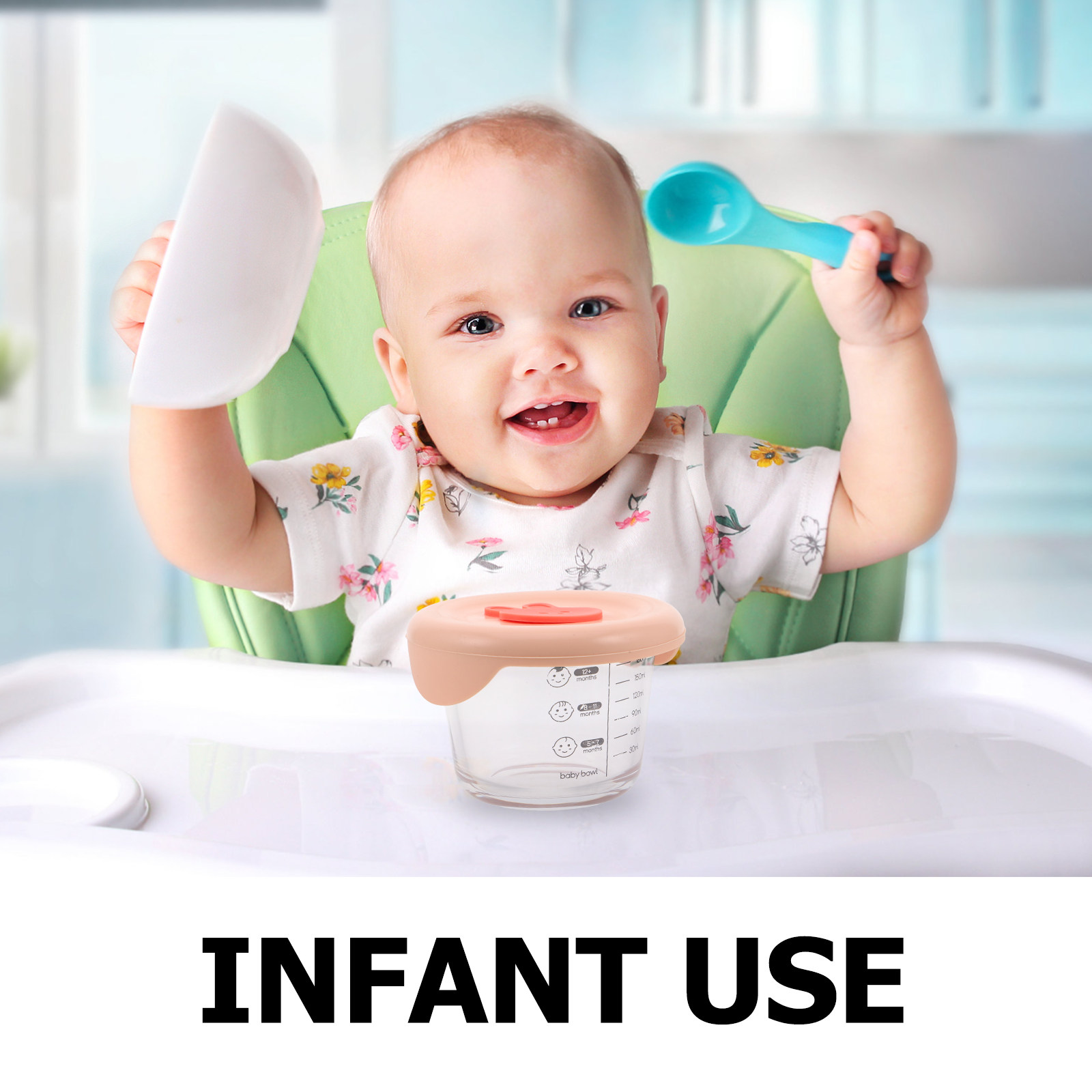 2 шт. стеклянных контейнера дл – обзор и цена Baby Food Containers Glass