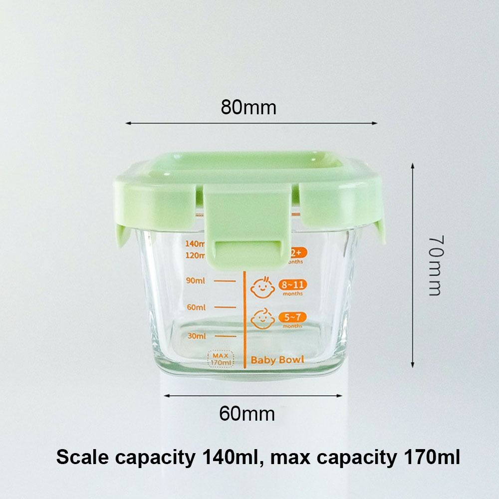 Новый ящик для хранения еды 17 – обзор и цена Baby Food Containers Glass