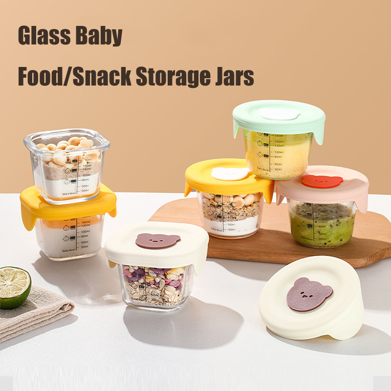 180 мл стеклянные банки для хр – обзор и цена Baby Food Containers Glass