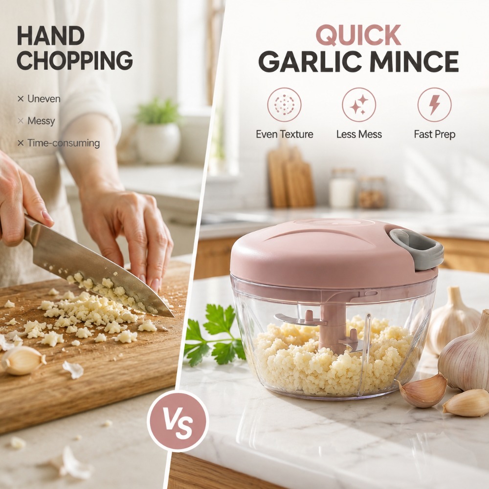 Ручной измельчитель чеснока с  – обзор и цена Baby Food Chopper